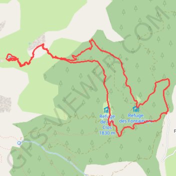Embrun - le lac de l'Hivernet GPS track, route, trail