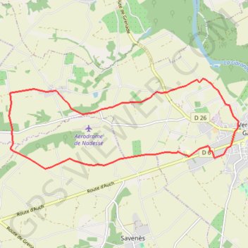 Verdun-sur-Garonne - Notre-Dame-de-la-Croix GPS track, route, trail