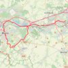 Circuit de MONS vers le CANAL DU CENTRE HISTORIQUE / Hainaut GPS track, route, trail
