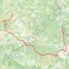 Tour de Margeride. De La Bastide-Puylaurent à Châteauneuf-de-Randon (Lozère) GPS track, route, trail