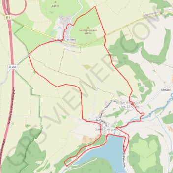 Sortie saint-ciergues GPS track, route, trail