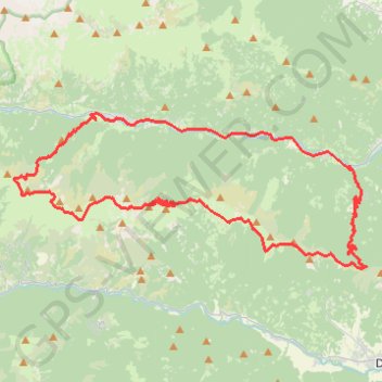 Monte Nebin (Val Varaita) GPS track, route, trail