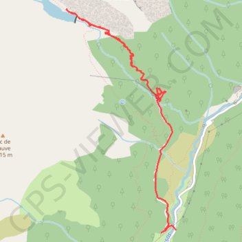 Lac d'Escalés (Bassiès) Ariège GPS track, route, trail