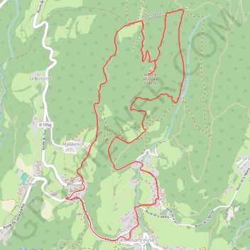 L'Aiguille de Quaix - Quaix-en-Chartreuse GPS track, route, trail