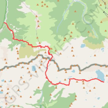 Pyrénées - Certascan - Salau GPS track, route, trail