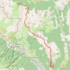 GTA Buffère à Briançon via cr Peyrolle GPS track, route, trail