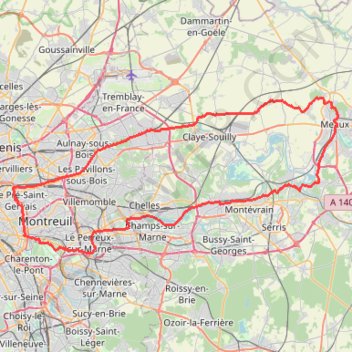 Vincennes - Meaux-15109639 GPS track, route, trail