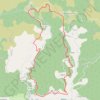 Circuit des Lauzes à Saint-Mélany GPS track, route, trail