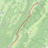 Les bords de la Valserine GPS track, route, trail