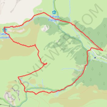 Cabanes Auloueilh GPS track, route, trail