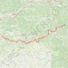 GR6 De Sainte Foy la-Grande (Gironde) à les Eyzies-de-Tayac-Sireuil (Dordogne) GPS track, route, trail