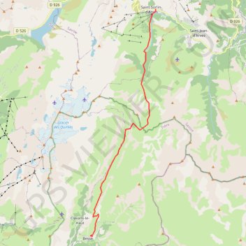 Col des Prés Nouveaux GPS track, route, trail