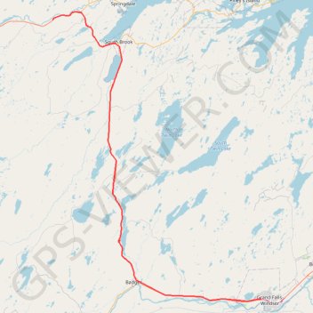 Sheppardville - Grand Falls-Windsor GPS track, route, trail