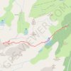 Merens les Vals - étang de Comte - crêtes de la Lhasse GPS track, route, trail