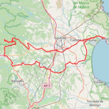 Rosas j1 2023 GPS track, route, trail