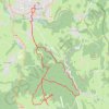 La forêt des boeufs GPS track, route, trail