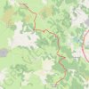 Tour des Monts d'Aubrac - De Prinsuéjols à Saint-Laurent-de-Muret GPS track, route, trail