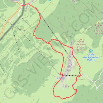 La Dôle - Les Rousses GPS track, route, trail