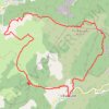 Gorges et Forêt de la Vis - Gorniès - Caucanas - Rocher de la Tude - Pic et et grotte d'Anjeau GPS track, route, trail