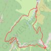 Tour des Rochers de la Truite GPS track, route, trail