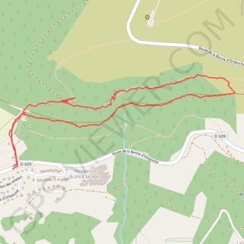 Murat le quaire GPS track, route, trail