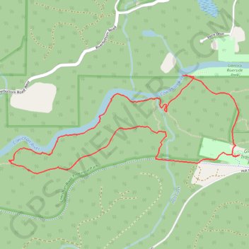 Cowichan River Footpath Loop GPS track, route, trail