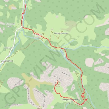 Monte Baret GPS track, route, trail