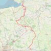Voie 2DB-T02 - Avranches - Vitre GPS track, route, trail