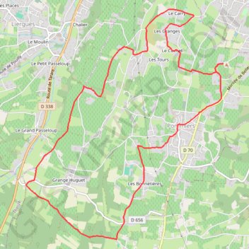 Frans marcheurs GPS track, route, trail
