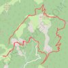 Rando à pied Madone Thiery-Sarzit GPS track, route, trail