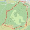 Le tour du Mont Aigu GPS track, route, trail