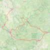 Jour 3 Auvergne Le Puy-en-Velay à Naussac-Fontanes GPS track, route, trail