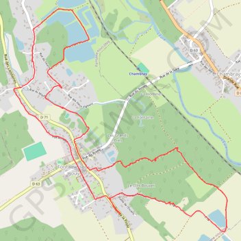 Fontaine-Sous-Jouy GPS track, route, trail