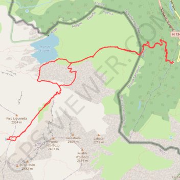 Cirque d'Olibon GPS track, route, trail