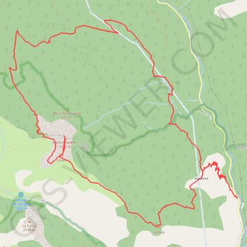 Mont Gravières par Valabres GPS track, route, trail