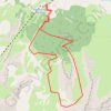 Tour de la Crête d'Ane GPS track, route, trail