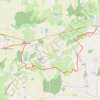 Sur les pas des Maîtres Sonneurs (La Motte Feuilly - Châteaumeillant) GPS track, route, trail