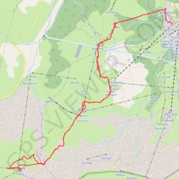 Valmorel - Col de la Madeleine GPS track, route, trail