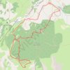 Chalet Vallon d'Ane en Devoluy GPS track, route, trail