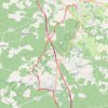 Compostelle - Voie de Vézelay en Gironde - Bazas - Bernos - Beaulac GPS track, route, trail