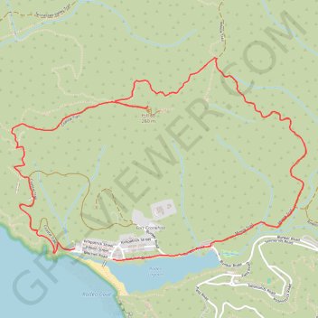 Rodeo Beach, Coastal Trail and Miwok Trail GPS track, route, trail