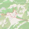 Le Montounier - Le Grand-Caunet GPS track, route, trail