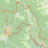 Boucle autour de la Faille de La Tâche - Renaison (les barrages) GPS track, route, trail