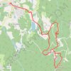 Rando compreignac GPS track, route, trail