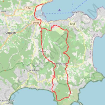 Saint Pons - Gigaro GPS track, route, trail