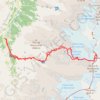 Grand Paradis : Par le Glacier du Grand Paradis (voie normale) GPS track, route, trail