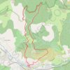 Le bois de l'Hermite GPS track, route, trail