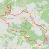 Roquefort-Biot-Valbonne-Opio-Roquefort GPS track, route, trail