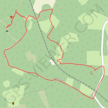 Reyrevigne GPS track, route, trail