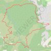 Nans-les-Pins et les sources de l'Huveaune GPS track, route, trail